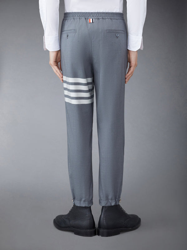 PLAIN WEAVE 4-BAR TRACK TROUSER - image 3