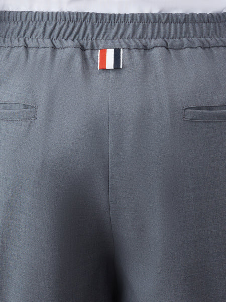 PLAIN WEAVE 4-BAR TRACK TROUSER