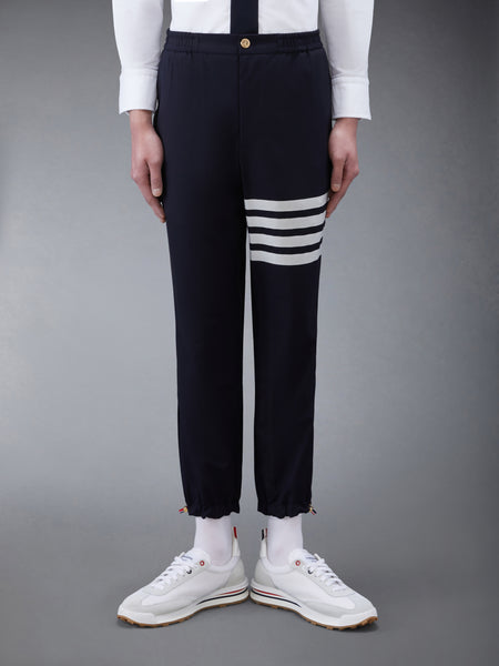 PLAIN WEAVE 4-BAR TRACK TROUSER