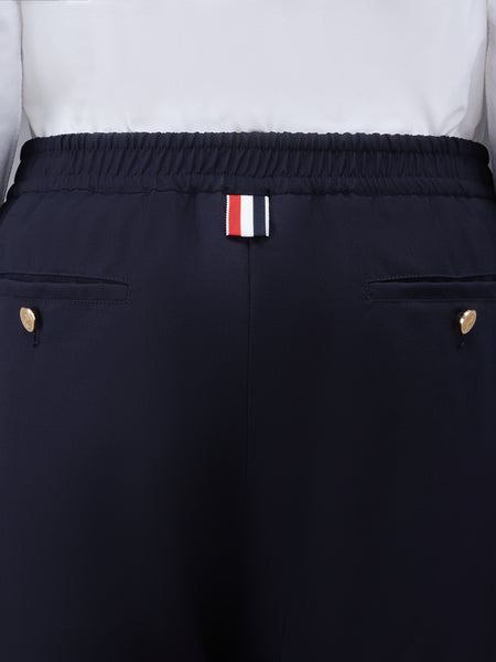 PLAIN WEAVE 4-BAR TRACK TROUSER