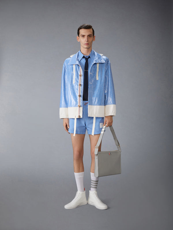 ピンストライプ プリント テック スイムショーツ - image 3