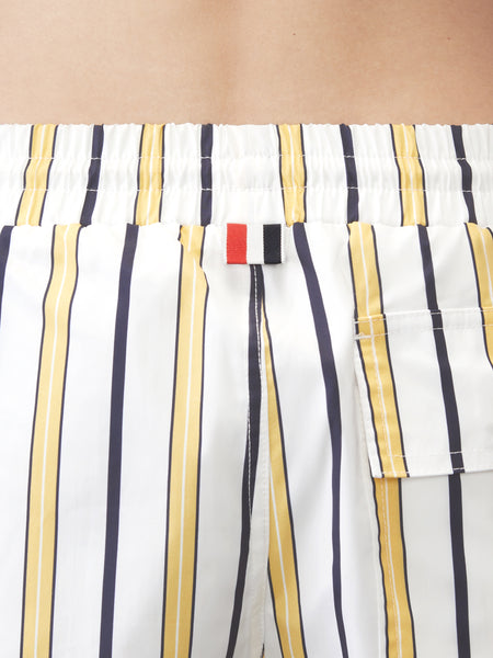 REPP STRIPE SWIM SHORT PALE YELLOW