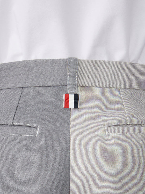 WASHED DENIM CONTRAST TROUSER - image 4