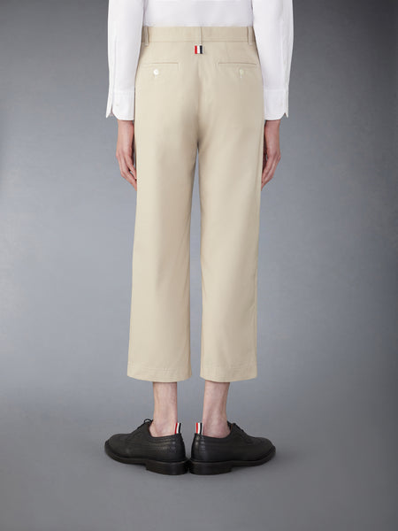TYPEWRITER STRAIGHT LEG TROUSERS KHAKI
