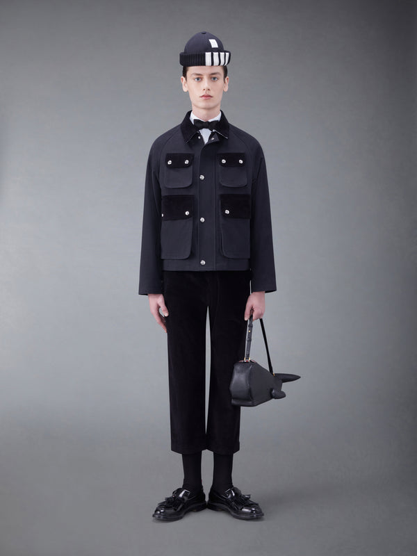 Corduroy Single Welt Pocket Straight Trouser - image 3