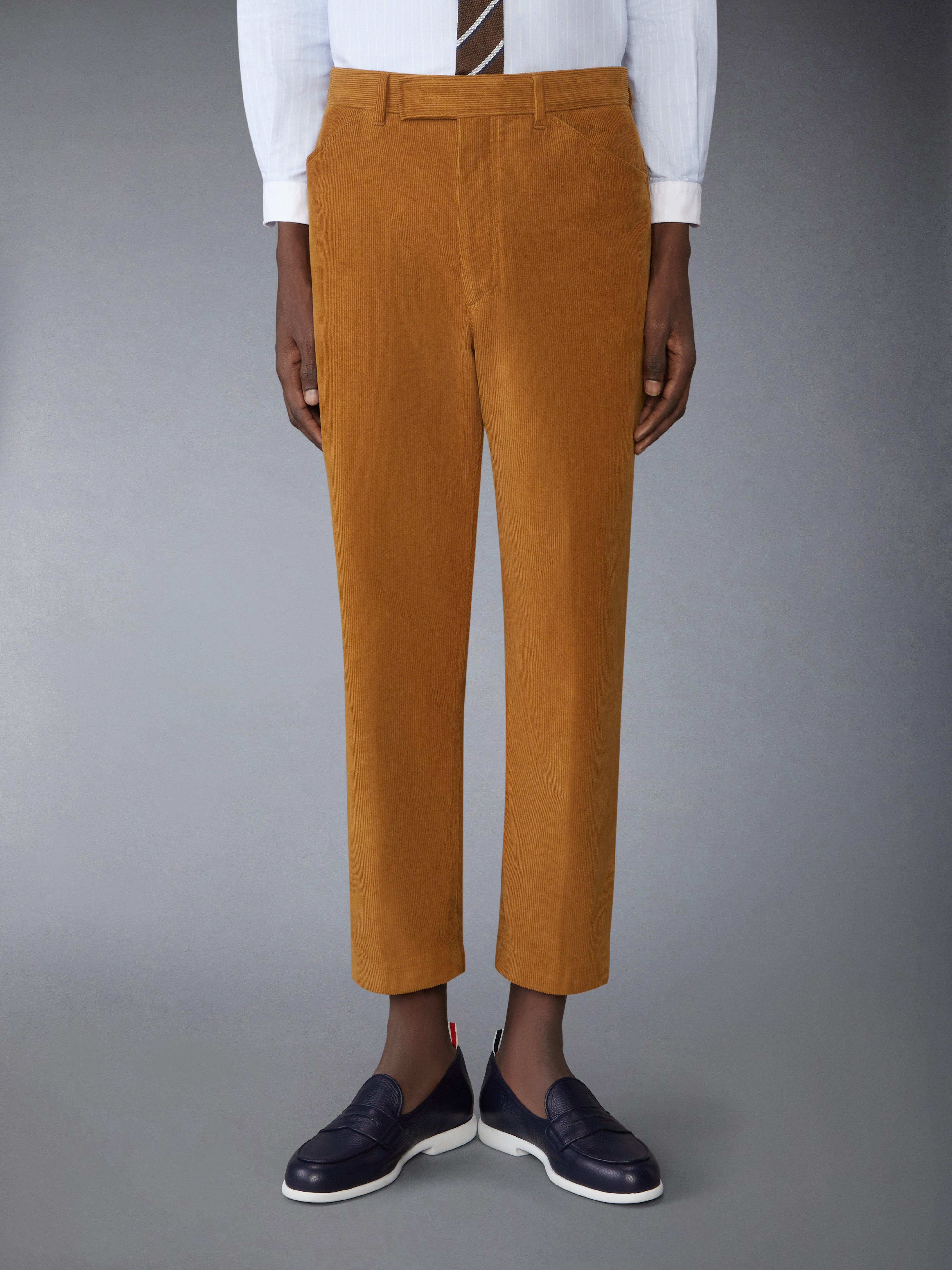 Narrow Wale Corduroy Chino Pants | Thom Browne