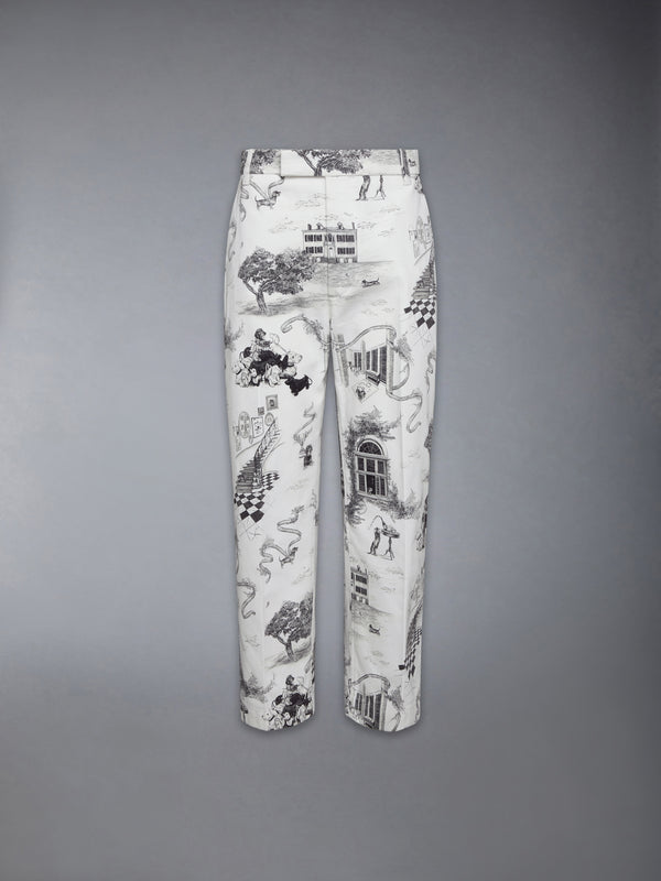 CANVAS HECTOR TOILE UTILITY CHINO TROUSER - featured image
