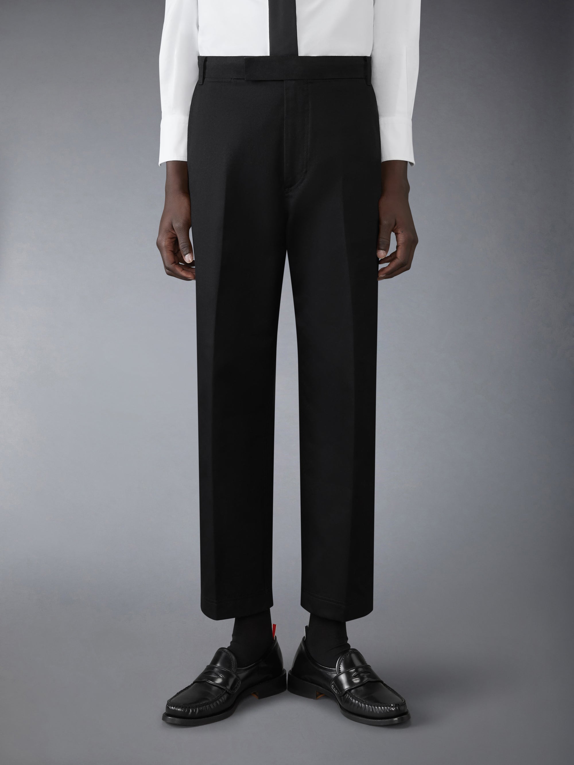 COTTON TWILL UTILITY TROUSER