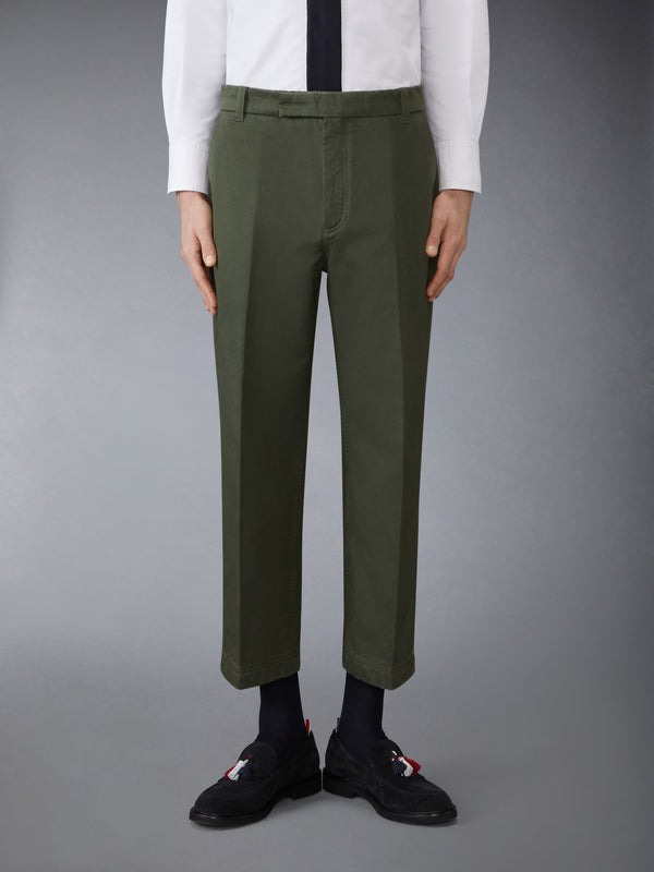 COTTON TWILL UTILITY CHINO TROUSER - image 1