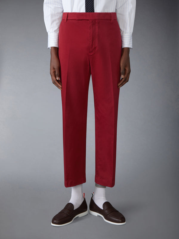 COTTON TWILL UTILITY TROUSERS - image 1