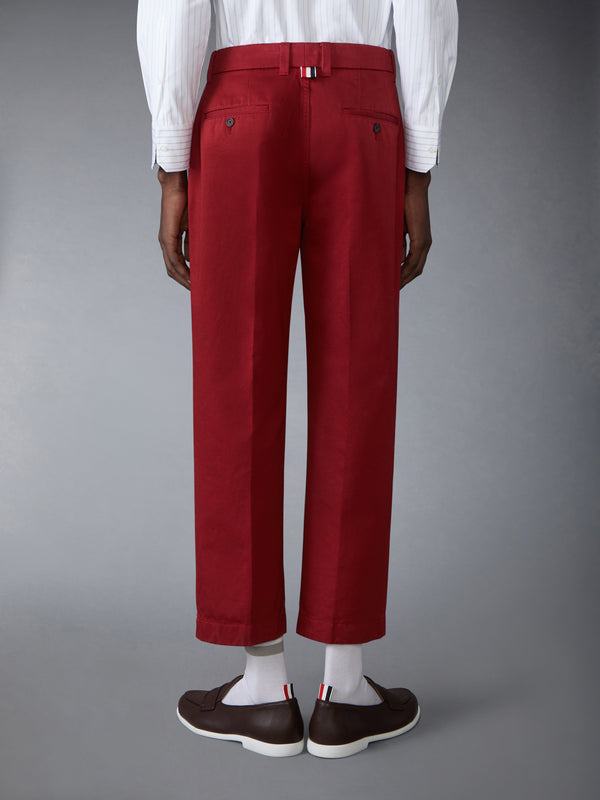 COTTON TWILL UTILITY TROUSERS - image 2