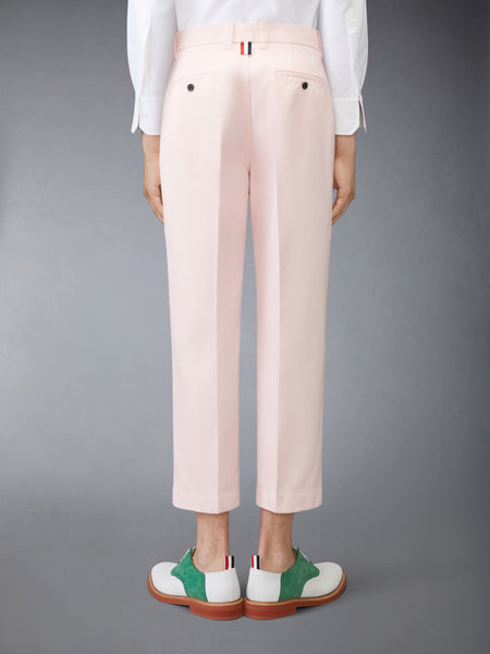 COTTON TWILL UTILITY TROUSER LT PINK