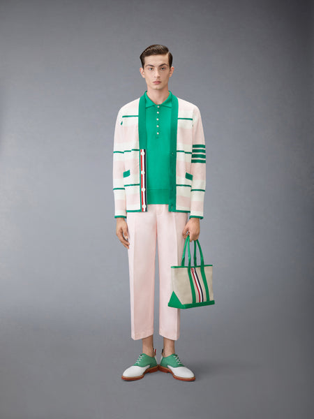 COTTON TWILL UTILITY TROUSER LT PINK