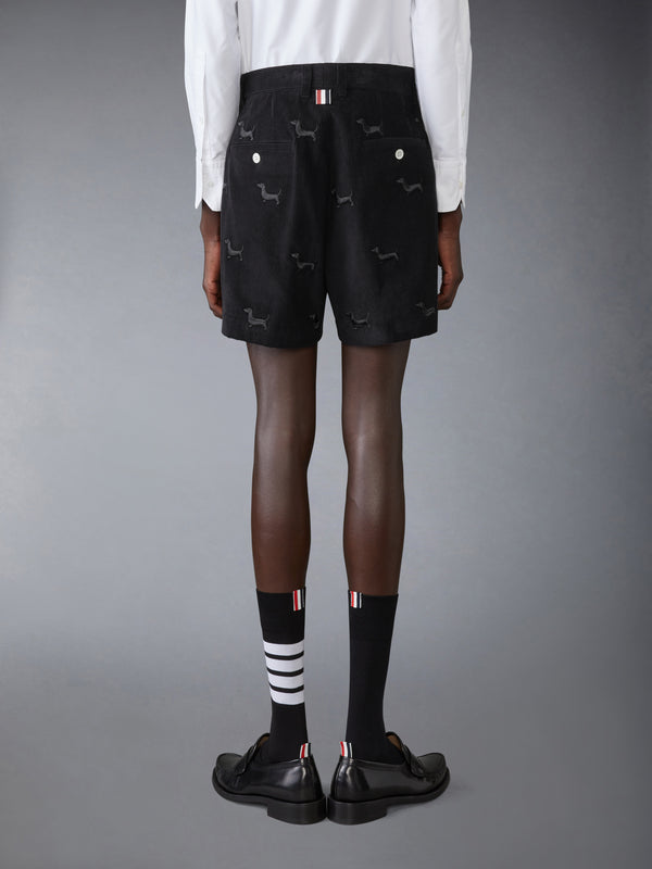 CORDUROY MID THIGH UTILITY SHORTS - image 2