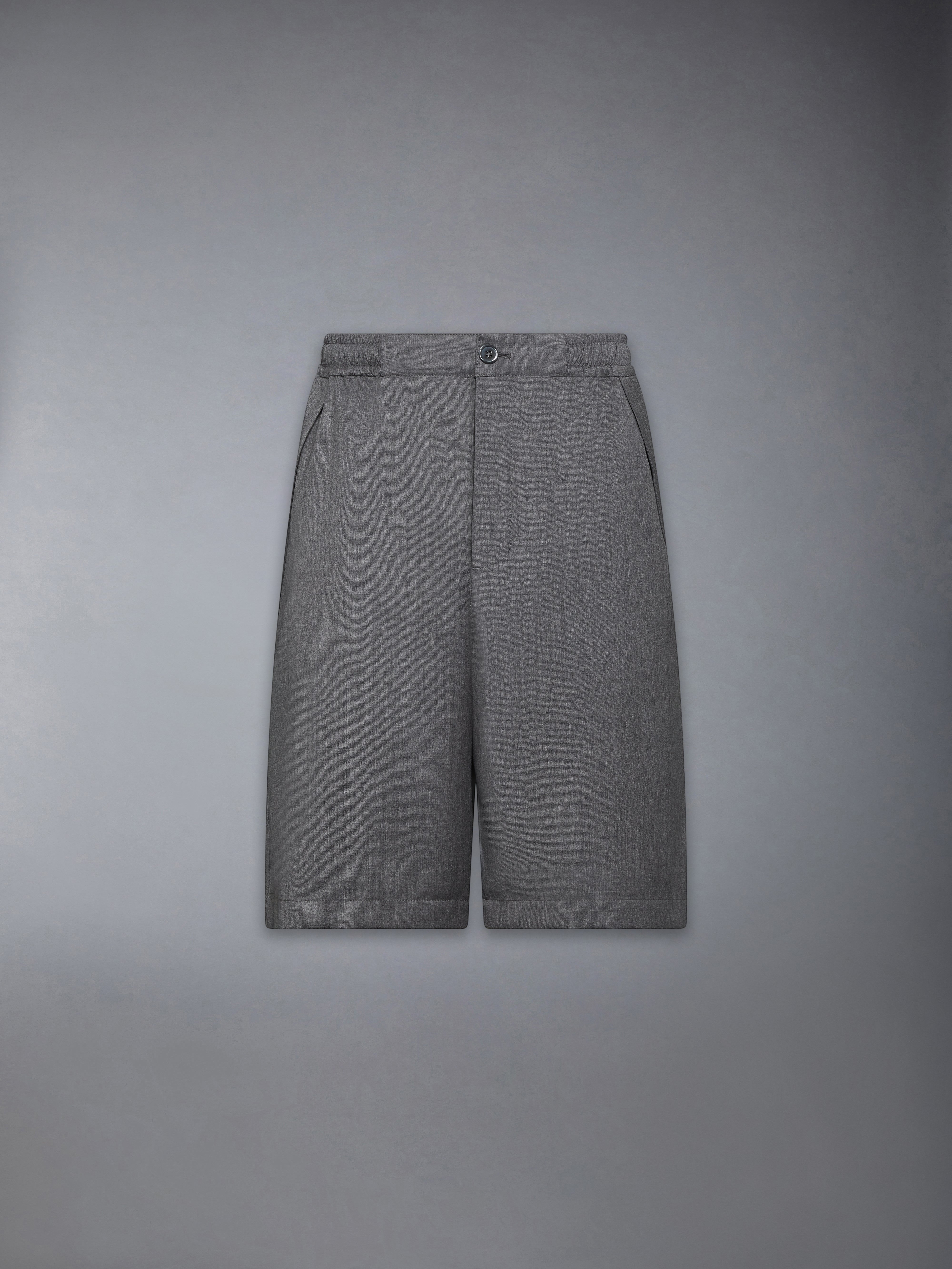 テックウール ツイル トラック ショートパンツ | Thom Browne