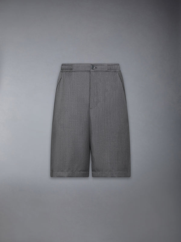 TECH WOOL TWILL TRACK SHORTS - featured image