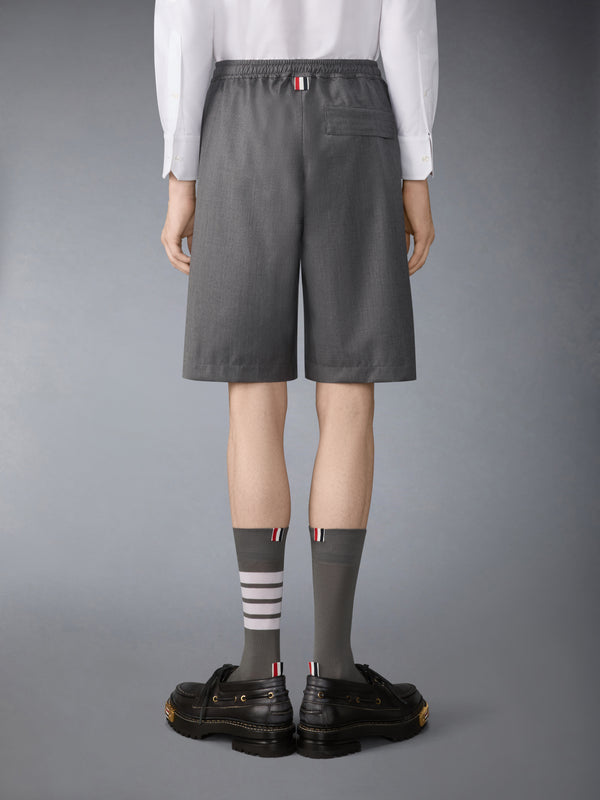 TECH WOOL TWILL TRACK SHORTS - image 2