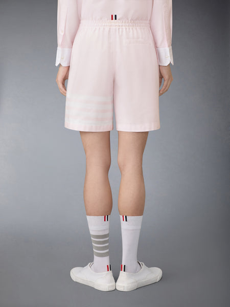 OXFORD 4-BAR RUGBY SHORTS LT PINK