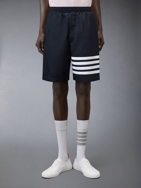 RIPSTOP 4-BAR TRACK SHORTS NAVY