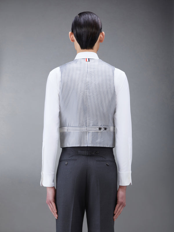 TWILL 5-BUTTON VEST - image 2