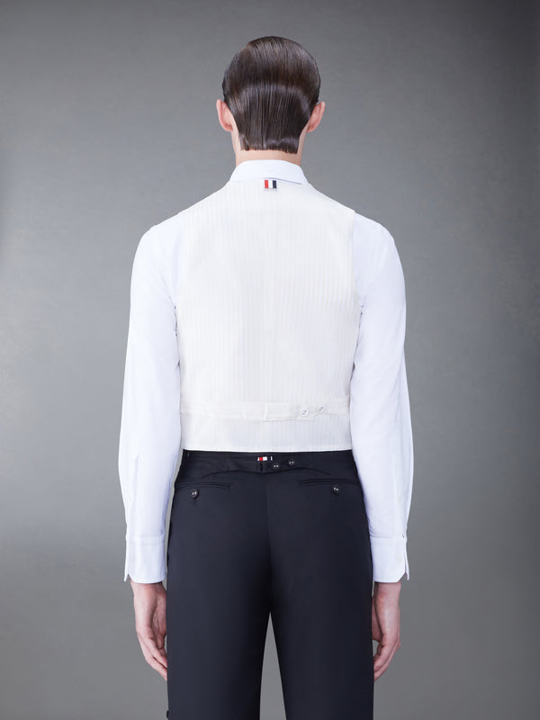 SILK FAILLE VEST - image 2
