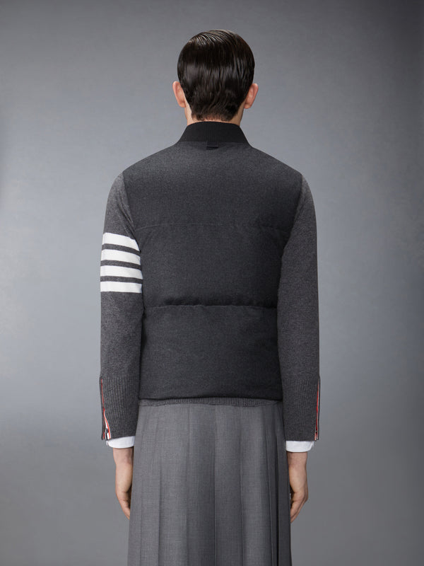 WOOL FLANNEL DOWN FILL VEST - image 2