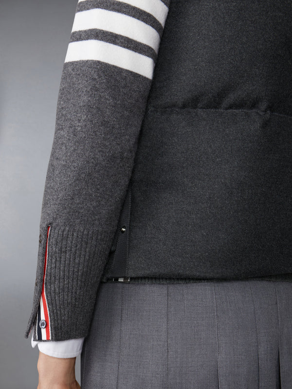 WOOL FLANNEL DOWN FILL VEST - image 4