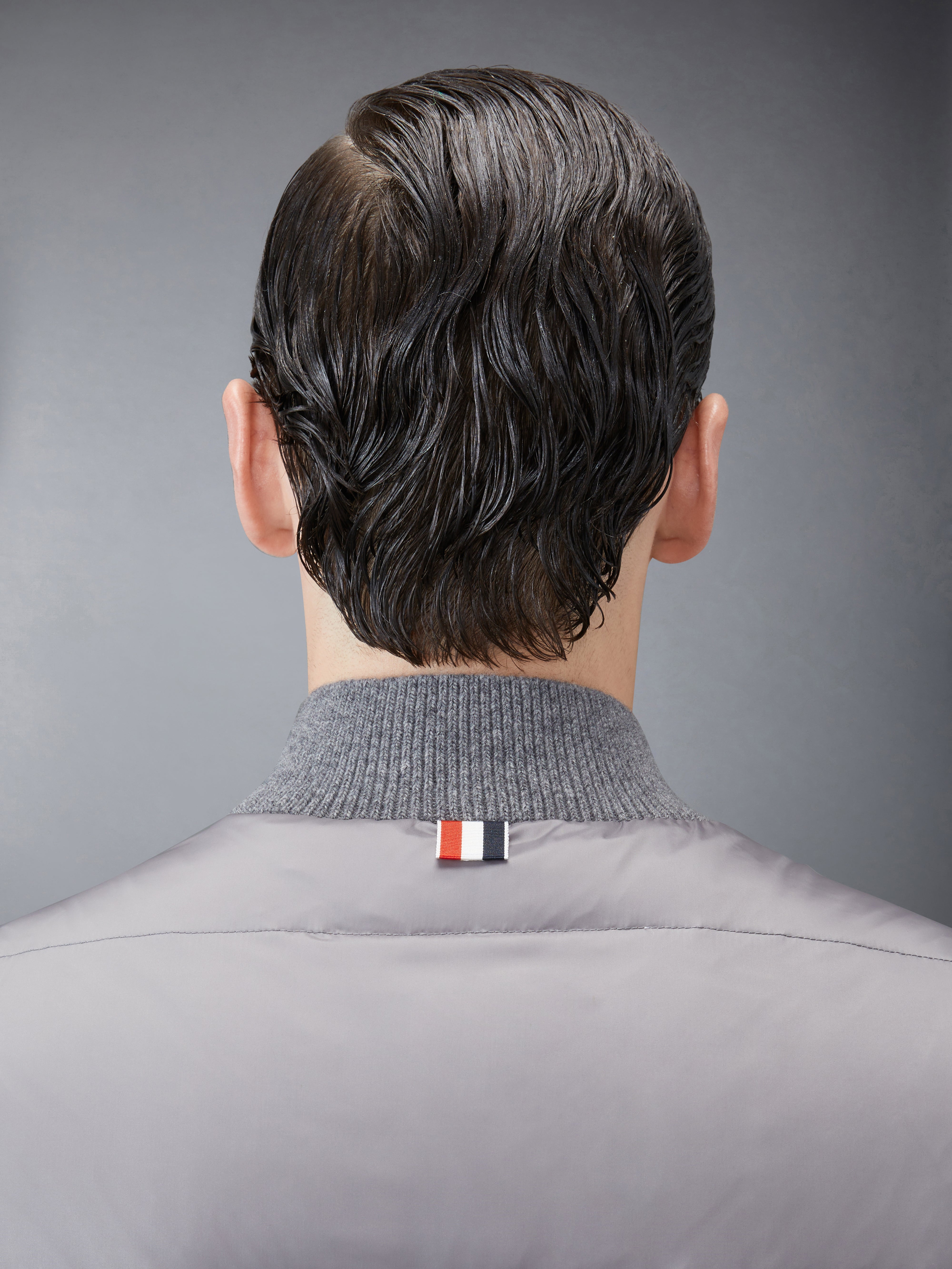 Matte Nylon 4-Bar Down Fill Vest | Thom Browne
