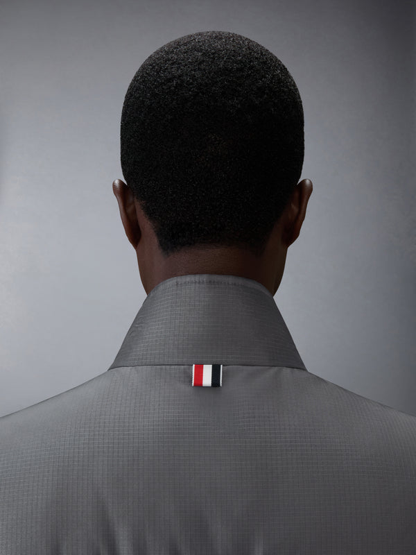 SHINY RIPSTOP LIGHTWEIGHT DOWN FILLED 4-BAR VEST - image 5