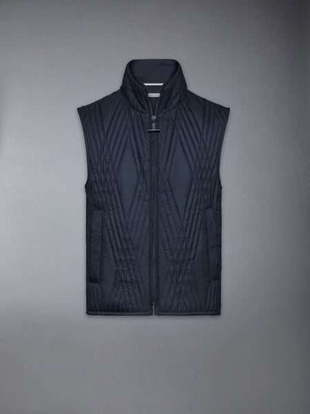 NYLON TECH ECO FILLED QUILTED VEST