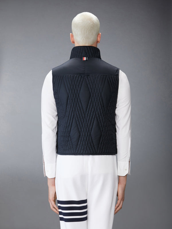 NYLON TECH ECO FILLED QUILTED VEST - image 2