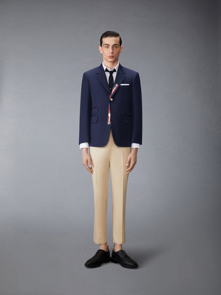 SOLID OXFORD 4-BAR POINT COLLAR SHIRT