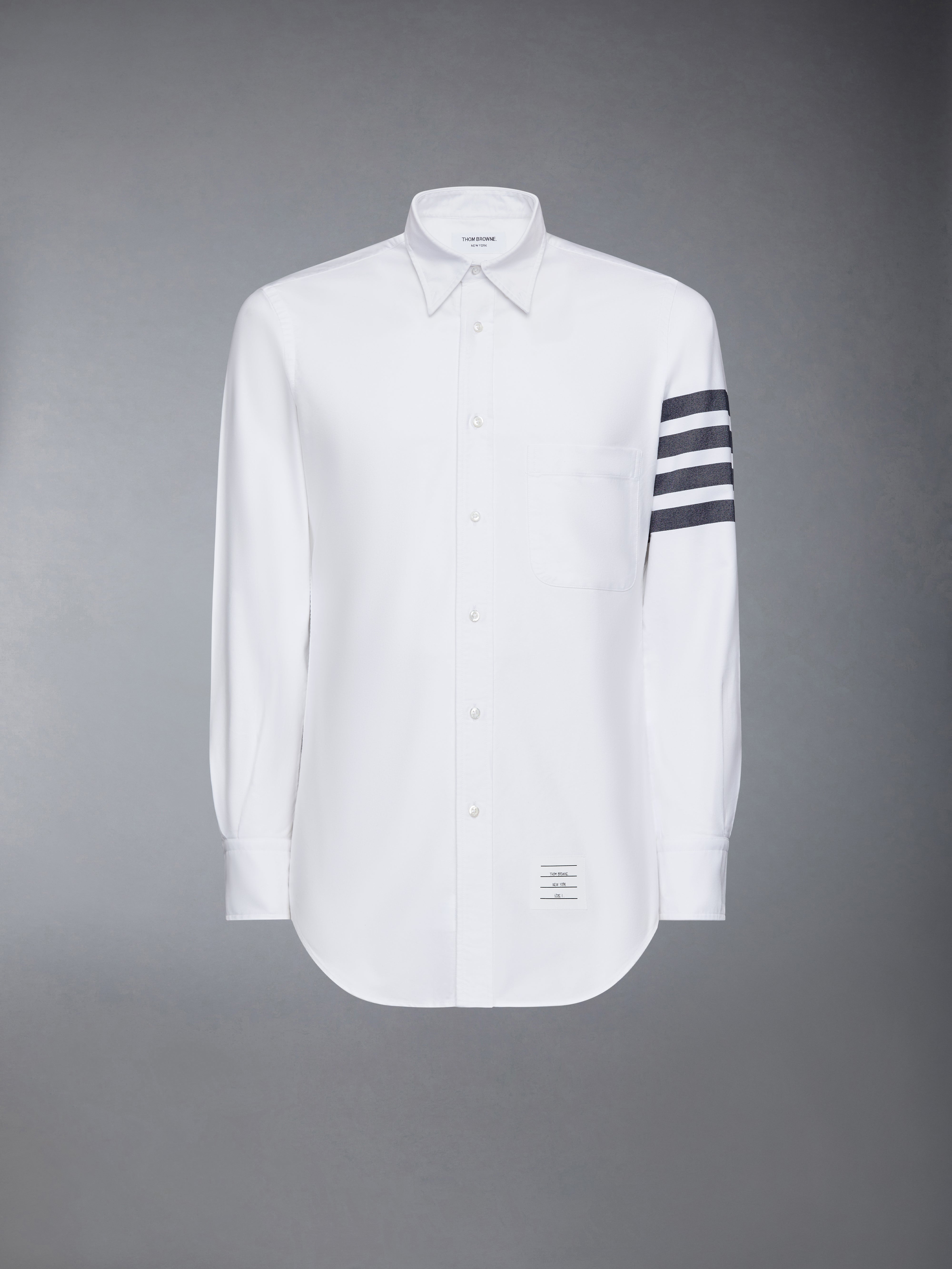 美品Thom Browne オックスフォードシャツ　ライトブルー　サイズ2 中古・古着通販】Thom Browne (トムブラウン) コットン