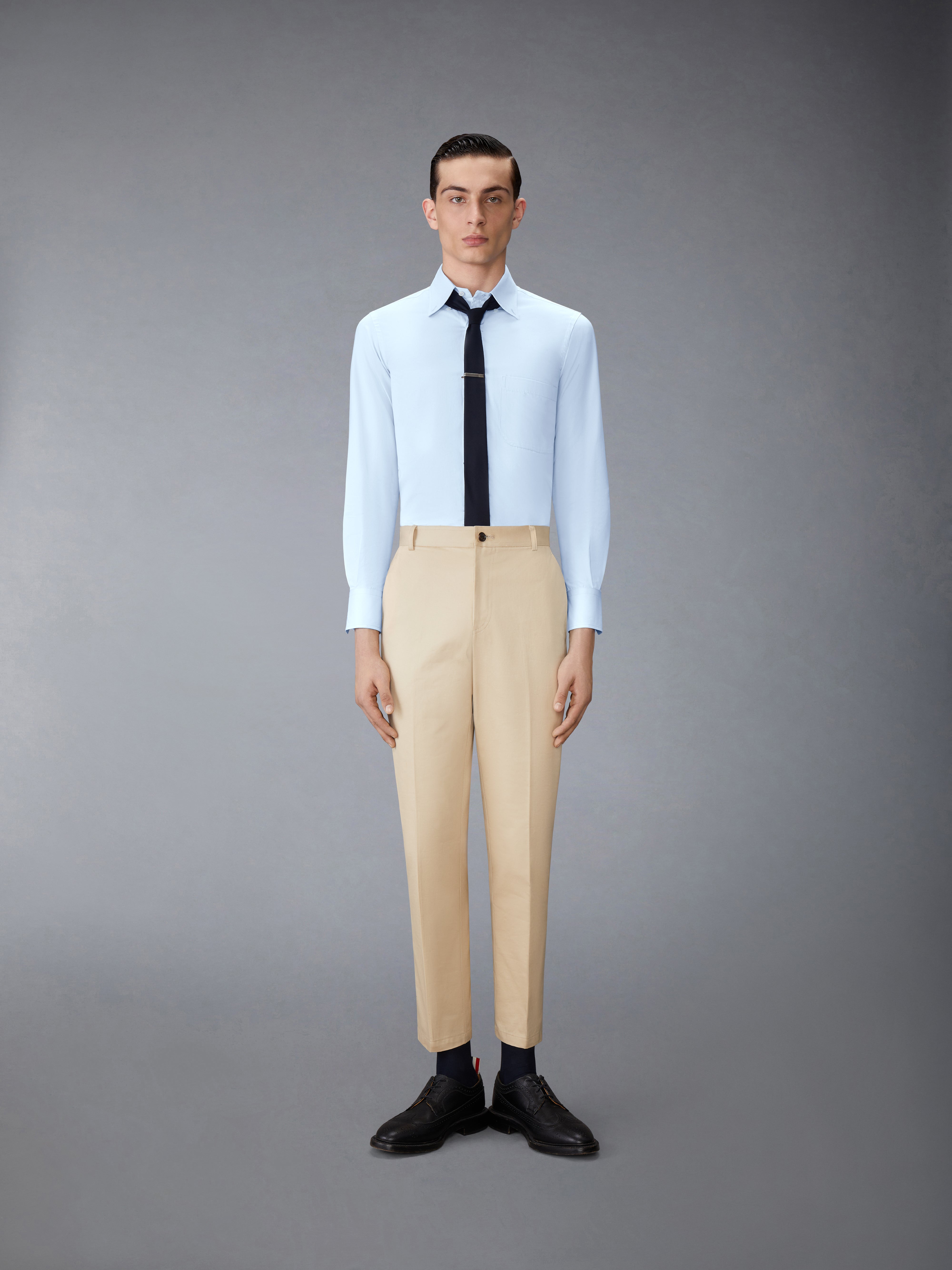 ソリッドポプリンクラシックシャツ | Thom Browne