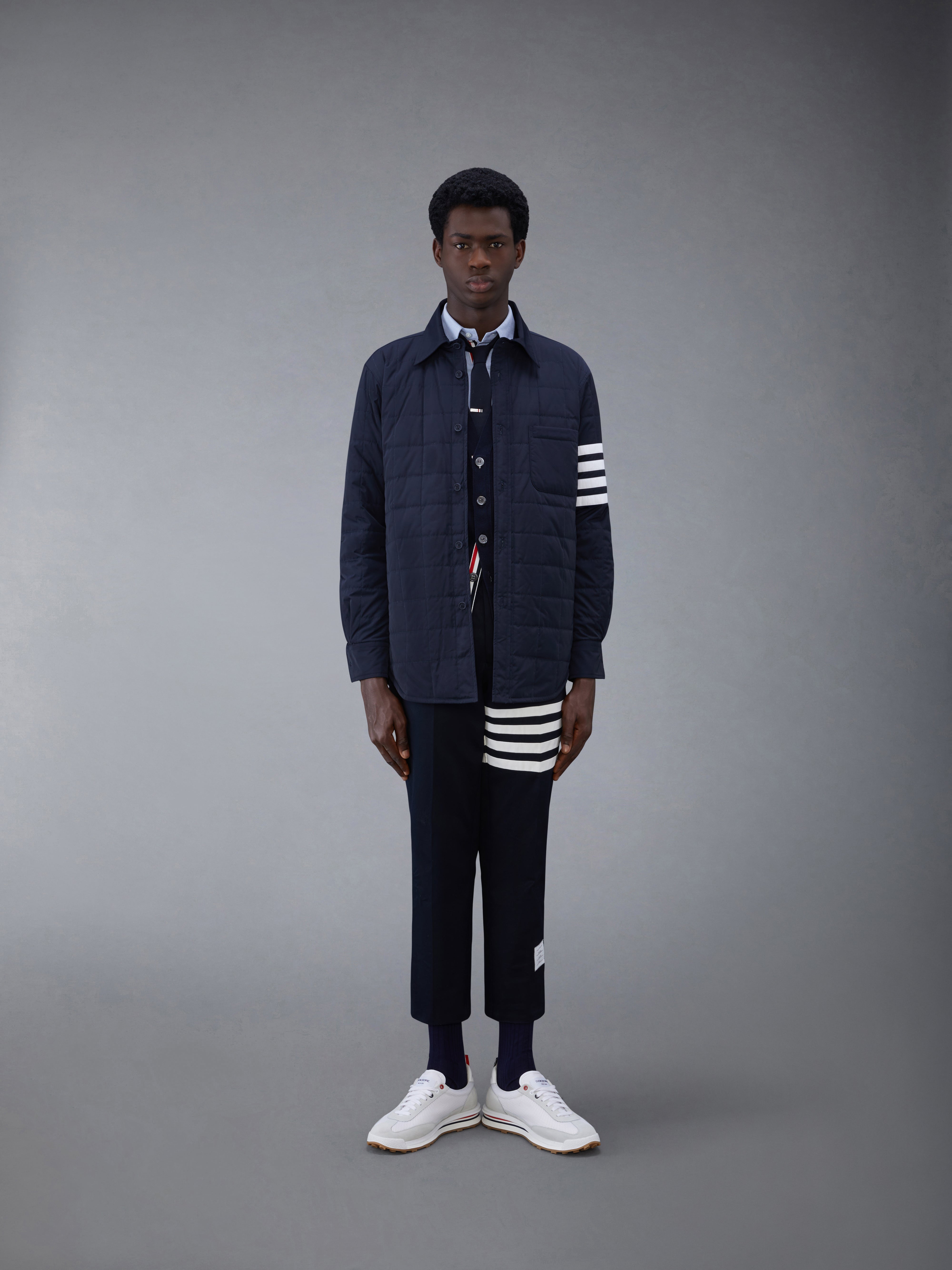 Tシャツ・カットソー THOM BROWNE FW25 Shirts (MWL010E F0313480) Oxford Shirt | Thom Browne