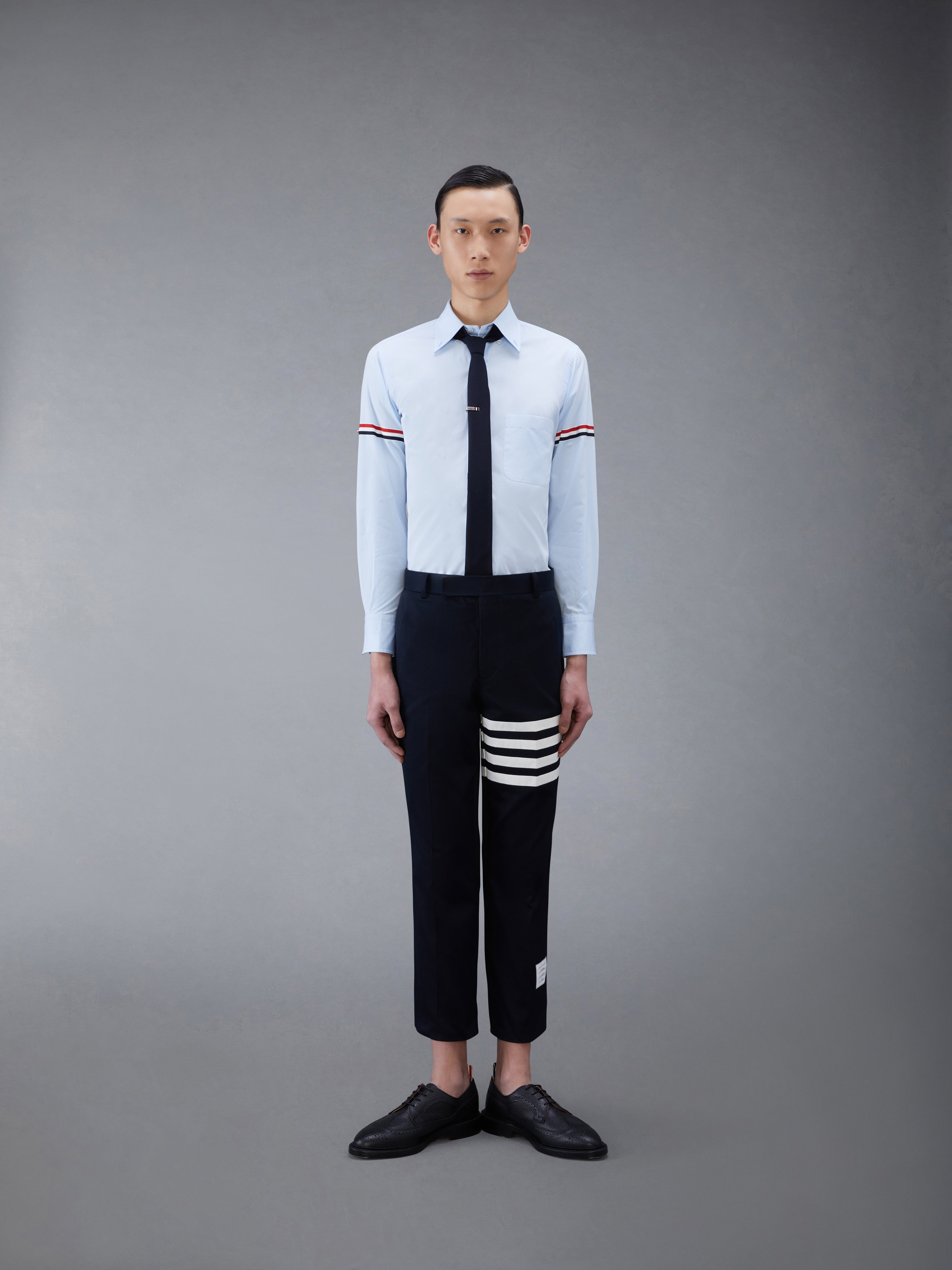 Poplin Armband Classic Shirt | Thom Browne