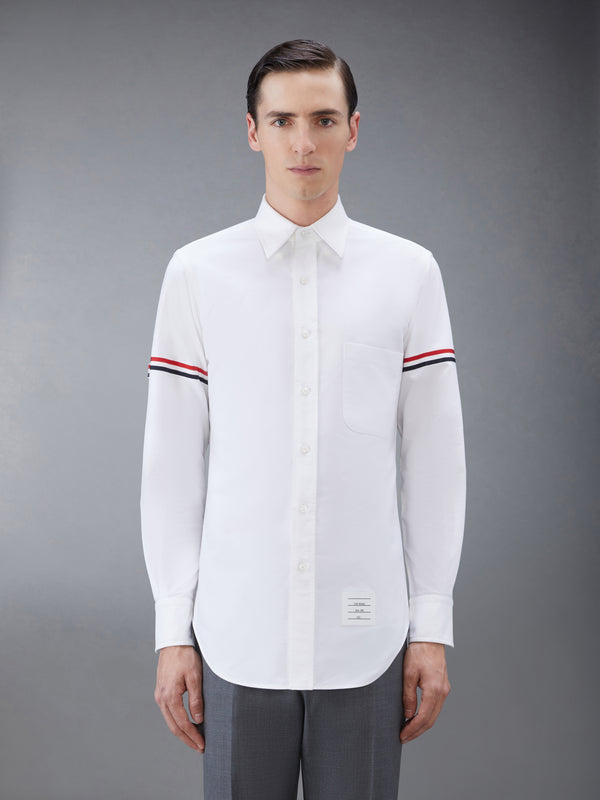 Thom Browne White Armband Shirt