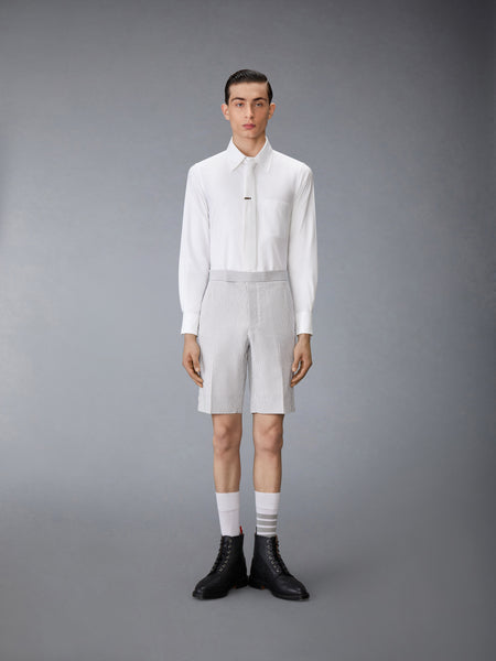 SOLID OXFORD STRAIGHT FIT SHIRT WHITE