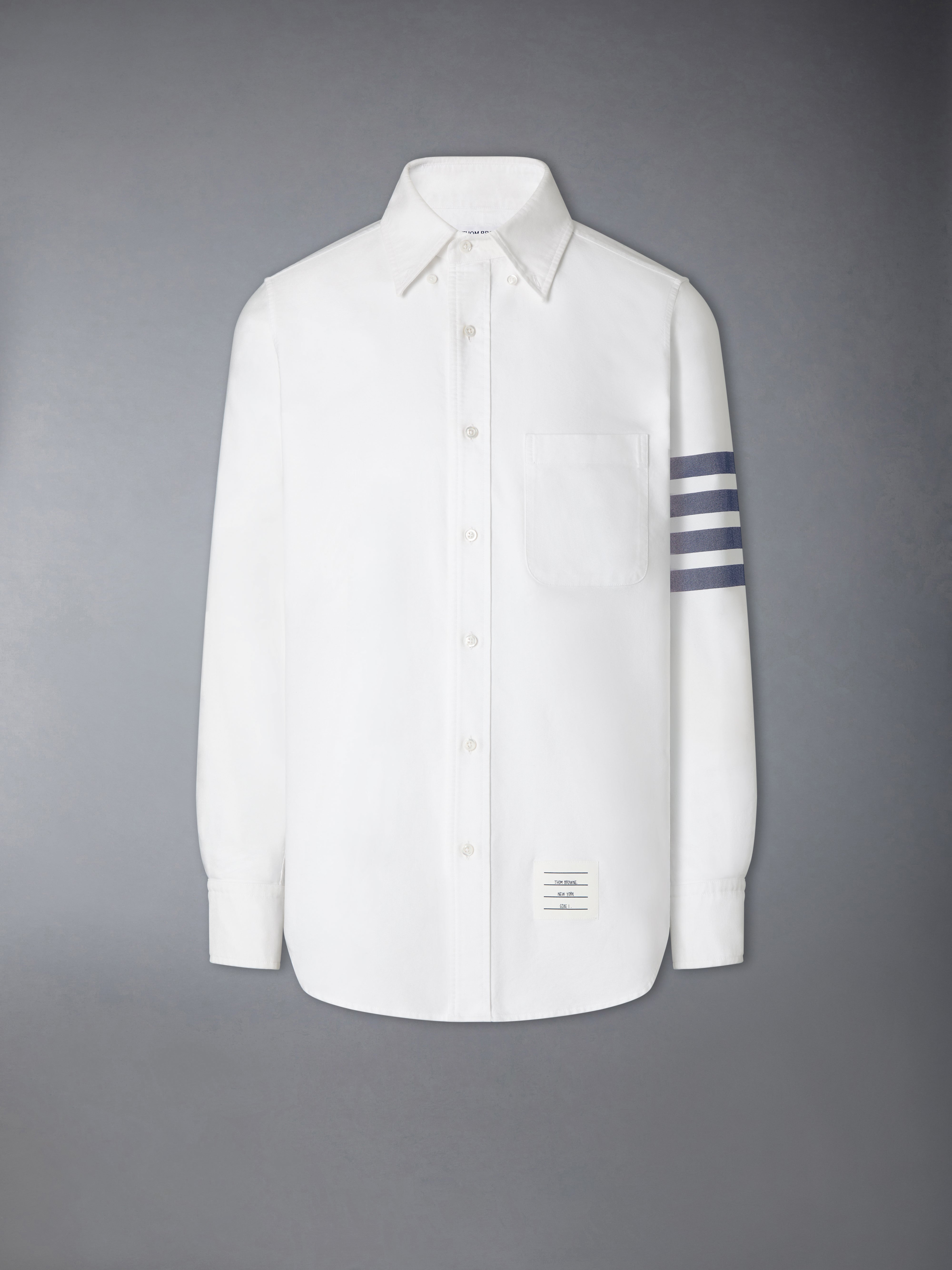 【うさぎ】THOM BROWNE　4bar オックスフォードシャツ 12 Oxford 4-Bar Shirt | Thom Browne