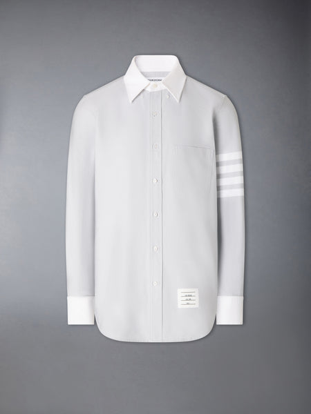 OXFORD 4-BAR SHIRT LT GREY