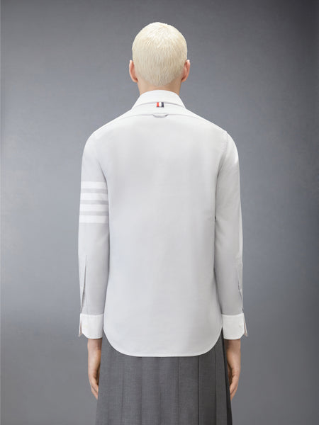 OXFORD 4-BAR SHIRT LT GREY