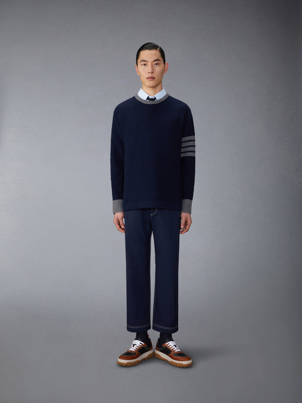 SOLID POPLIN TWIN NEEDLE CONTRAST TOPSTITCH SHIRT - image 5