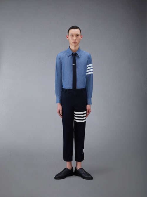 Chambray 4 Bar Shirt | Thom Browne