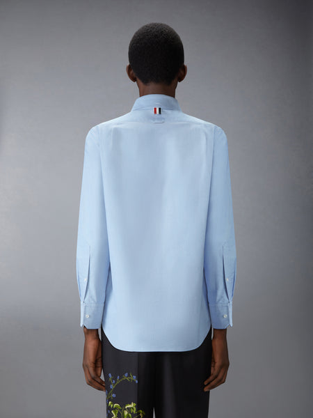 GOOSE SCENIC SATIN STITCH OXFORD SHIRT