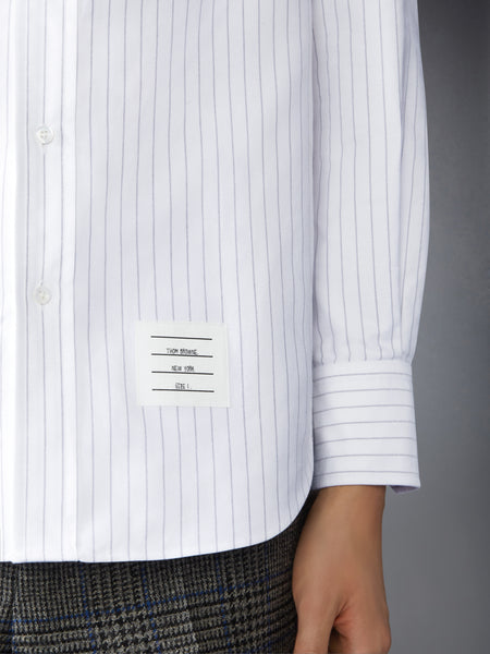 GEESE 4-BAR PINSTRIPE OXFORD SHIRT