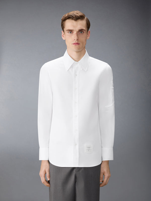 HECTOR CREST EMBROIDERY OXFORD SHIRT - image 1