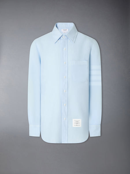 LINEN 4-BAR SHIRT LIGHT BLUE
