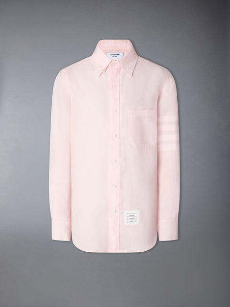 LINEN 4-BAR SHIRT LT PINK