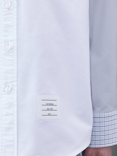 FUNMIX オックスフォード オーバーサイズ シャツ 白