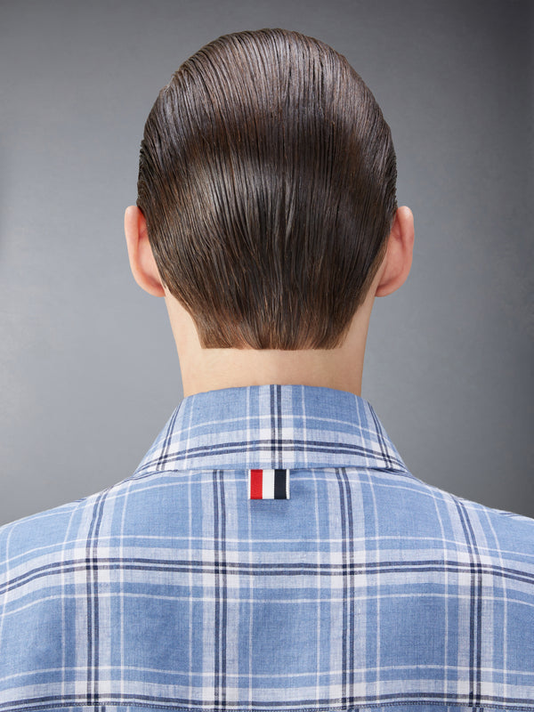 ストライプ リネン アームバンド オーバーサイズ シャツ - image 5